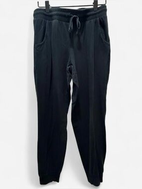 Cozy Muk Luk Black Women’s Jogger Sweatpants Loungewear Comfort Petite Medium